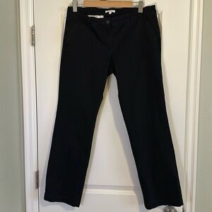 Women’s Eileen Fisher Black Stretch Organic Cotton Straight Leg Jeans size Med